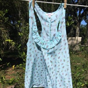 Juniors Candies Racer Back Tank Top Size Small